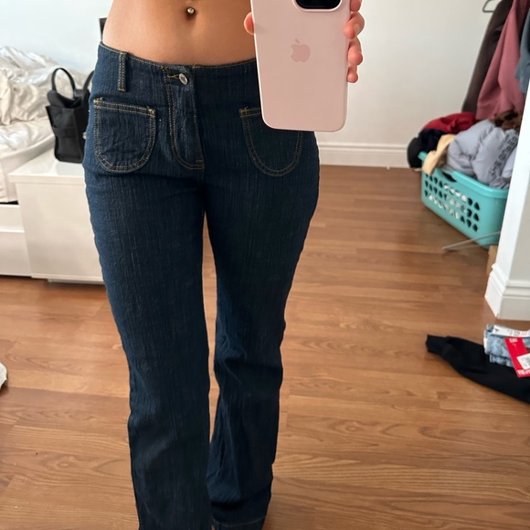 brandy melville low rise jeans - Picture 2 of 4